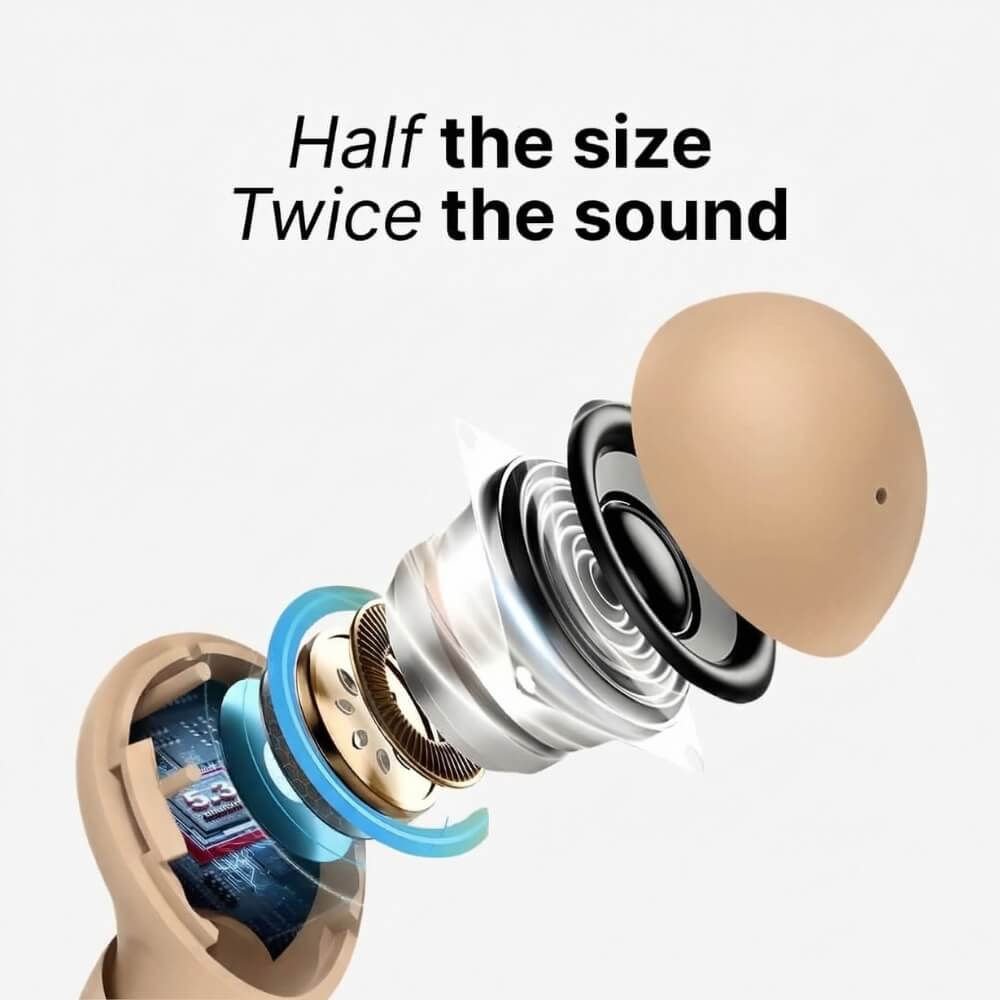 ViSound™ Air - Ultra-Light Earbuds - Skin Tones Ed